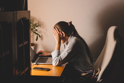 Studying and stressed