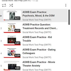 Exam Prep via YouTube