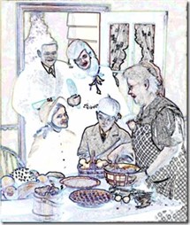 pie person in environment