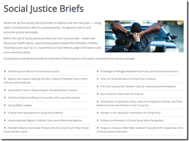 Social Work/Social Justice