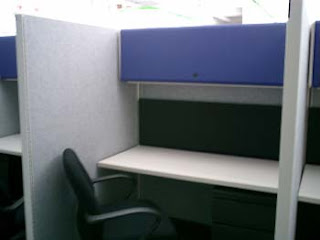 Empty Office Cubicle