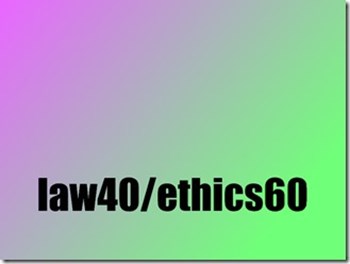ca law and ethics