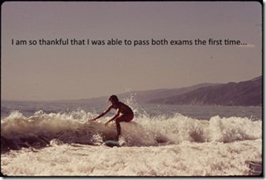 so thankful i was able to pass