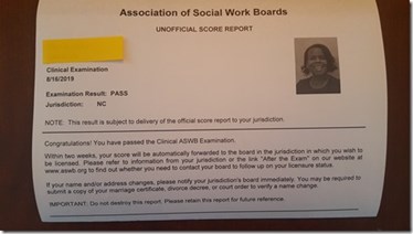 ASWB PASS REPORT