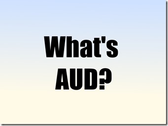 what's aud