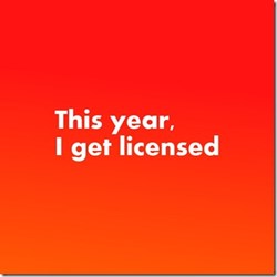 Resolution: Get Licensed