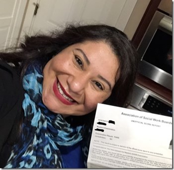 veronica passed the ny lmsw exam