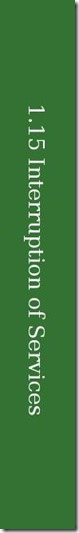 interruption of services social work exam